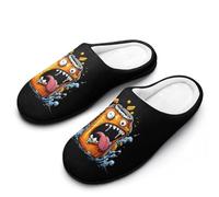 Crazy Beer Can Men's Slippers House Slipper Anti-skid Sole Indoor Shoes Outdoor Comfort Cotton