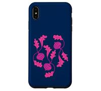CRAZY BEETS Fun Healthy Organic Root Vegetables Pink Purple Case for iPhone XS Max