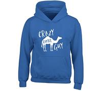 Crazy Camel Guy Kids Childrens Hooded Top Hoodie Blue