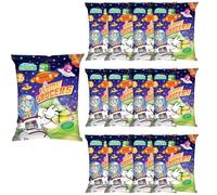 Crazy Candy Factory Flying Saucers Bag, Sherbet Filled Wafer Discs, 36 g (Pack of 12)