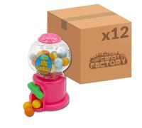 Crazy Candy Factory Mini Gumball Machine, 35 g (Pack of 12)