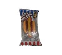Crazy Candy Factory Mini Gummy Hot Dog Individually Wrapped Sweets 10g (Pack of 30)
