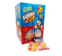 Crazy Candy Factory Mini Gummy Pizza Individually Wrapped Sweets 10g (Pack of 100)