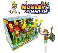 CRAZY CANDY FACTORY MONKEY MAYHEM 12 IN EACH BOX SWEETS