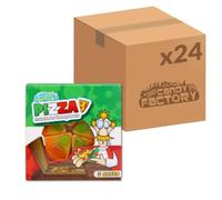 Crazy Candy Factory Pizza Slices, 21 g (Pack of 24) | Fruit Flavoured Gummies Inside Mini Pizza Box