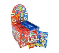 Crazy Candy Factory Popping Candy, Strawberry & Blue Raspberry Flavour, 7 g (Pack of 50)