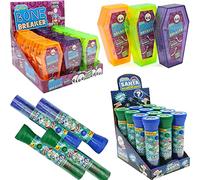 Crazy Candy Factory Santa Searchlights lollipop, Bone Breaker Candy Pieces | Pick Any Number of Packs