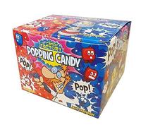 Crazy Candy Factory Sweets - Fruit Flavour Popping Candy - Party Bag Full Box