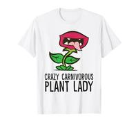 Crazy Carnivorous Plant Lady Venus Flytrap T-Shirt
