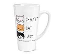 Crazy CAT Lady 17OZ Latte Mug
