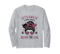Crazy Cat Lady Cat Mom Long Sleeve T-Shirt