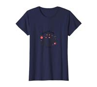 Crazy Cat Lady in Training: Feline Lover's Delight T-Shirt, Women, Navy, L