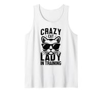 Crazy Cat Lady in Training Fun Tank Top