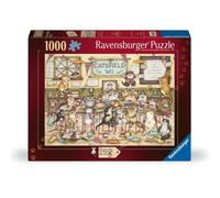 Ravensburger Crazy Cats No 21 at the WI 1000 Piece Jigsaw Puzzle - Linda Jane Smith Cat Puzzle for Adults & Families, Collectable Crazy Cats Series