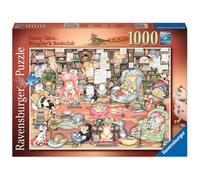 Crazy Cats - Bingley's Bookclub, 1000 Pieces Jigsaw Puzzle - Brand New Sealed