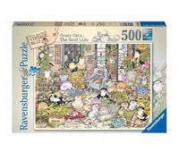 Crazy Cats The Good Life (500 pieces) Jigsaw Puzzle - Brand New Sealed