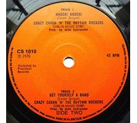 Crazy Cavan And The Rhythm Rockers - KNOCK KNOCK 7" (45) UK CHARLY 1976