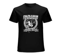 Crazy Cavan Concer Mens T-Shirt Black Unisex Mens Tees L