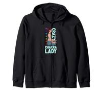 Crazy Chakra Lady Zip Hoodie