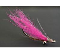 Crazy Charlie Bonefish Fly Fishing Flies - Pink - Mustad Signature Duratin Fly Hooks - 6 Pack (Hook #6)