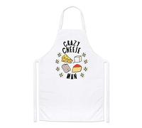 Crazy Cheese Man Stars Chefs Apron