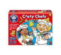 Crazy Chefs Matching Memory Game Food Theme Family Game Ages 3-6