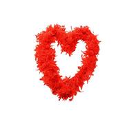 Crazy Chick® FEATHER BOA 150CM THICK FANCY DRESS ACCESSORY FLAPPER BOAS 1920'S BURLESQUE FEATHERS (RED)