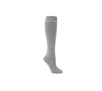 Crazy Chick NEW GIRLS COTTON KNEE HIGH CHILDREN KIDS SCHOOL WORK SOCKS UK SIZE 4-12 (UK Size: 9-12, Grey)