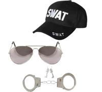 Crazy Chick SWAT Police Team Costume Accessory Set