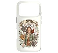 Crazy Chicken Lady and Proud Backyard Chicken Poultry Farmer Case for iPhone 17 Pro