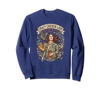 Crazy Chicken Lady and Proud Backyard Chicken Poultry Farmer Sweatshirt