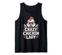 Crazy Chicken Lady Funny Hen Lover Tank Top