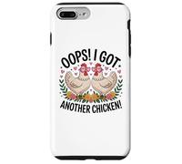 Crazy Chicken Lady Oops I Bought Another Hen Farm Humor Case for iPhone 7 Plus/8 Plus
