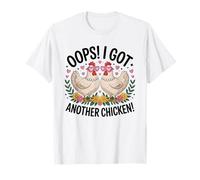 Crazy Chicken Lady Oops I Bought Another Hen Farm Humor T-Shirt