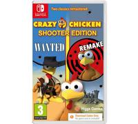 Crazy Chicken: Shooter Edition Nintendo Switch Code in Box NEW SEALED Free Post