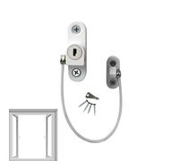 Crazy Child Proof Window - Window Safety Limiter, Child Safety Lock | Coating Lock For Home Use, Improves Child Protection