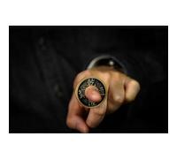 Crazy Chinese Coins Ancient Coin + Moving Hole Close Up Magic Tricks Illusions Magician Stage Magia