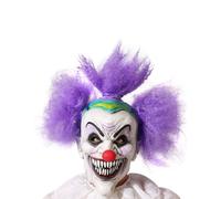 Crazy clown mask for adults