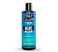Crazy Color Blue Shampoo for Blue Hair 250ml | Maintain, Refresh and Coluor Protect Blue Hair, Electric, Cobalt, and Pastel Blue. Vegan, Cruelty & Sulphate Free