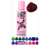 Crazy Color Bordeaux 51 Semi Permanent Liquid Cream Hair Colour Dye Tint Pack Bottle 100ml by Crazy Color