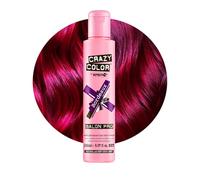 Crazy Color Bordeaux Semi-Permanent Hair Dye. Highly Pigmented Plum Wine Conditioning & Oil Nourishing Vegan Formula | No Bleach or Ammonia | Limited Edition 150ml Size