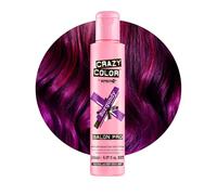Crazy Color Burgundy Semi-Permanent Hair Dye. Highly Pigmented Purple Wine Conditioning & Oil Nourishing Vegan Formula | No Bleach or Ammonia | Limited Edition 150ml Size