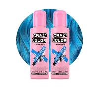 Crazy Color Capri Blue Semi Permanent Hair Dye Duo 200ml