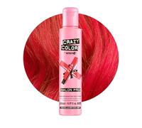 Crazy Color Fire Semi-Permanent Hair Dye. Highly Pigmented Pillarbox Red Conditioning & Oil Nourishing Vegan Formula | No Bleach or Ammonia | Limited Edition 150ml Size