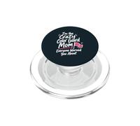Crazy Color Guard Mom PopSockets PopGrip for MagSafe