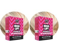 Crazy Color High Lift Bleaching Kit. Pre-lightener Powder Bleach & 30 Vol (9%) Developer | Achieve up to 6+ levels of lift. Vegan & Cruelty Free (Pack of 2)