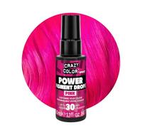Crazy Color Hot Pink Hair Dye, Power Pigments, 30ml
