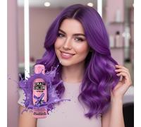 Crazy Color Hair Dye 100ml - Hot Purple