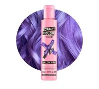 Crazy Color Hot Purple Semi-Permanent Hair Dye 150ml | Highly Pigmented Royal Purple Conditioning & Oil Nourishing Vegan Formula, No Bleach or Ammonia, Limited Edition Size