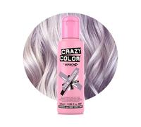 Crazy Color Ice Mauve Purple Hair Dye 100ml | Metallic Semi Permanent, Highly Pigmented Conditioning & Oil Nourishing Vegan Formula | No Bleach or Ammonia